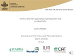 Day 2 Global review: Livestock and Fish Production and Productivity